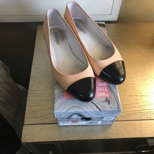 Jeffrey Campbell flats with embellished heel